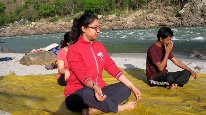 yoga at rishikesh